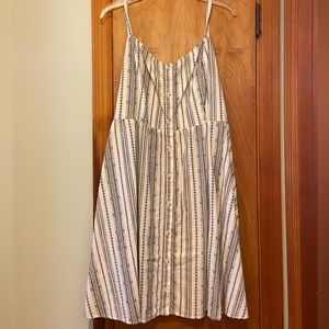Old Navy XXL black and cream Aztec print dress NWOT